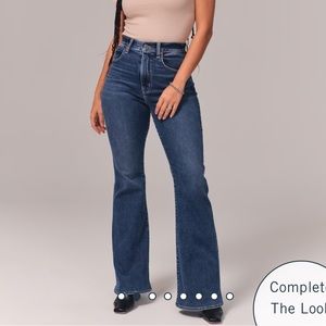 Curve Love Ultra High Rise Stretch Flare Jean